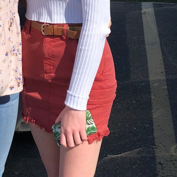 ✴️2 for $20 - Garage Pink Denim Skirt - Picture 5 of 6